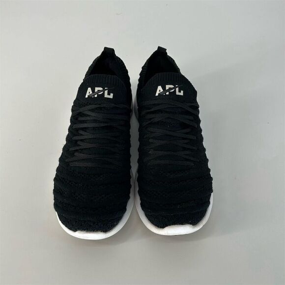 APL Women's TechLoom Wave Sneakers Black/White Size 8 Athletic Shoes - Picture 6 of 9
